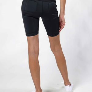 Women EMS shorts with removeable calve strap.